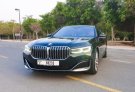Siyah BMW 730Li 2020 for rent in Dubai 5